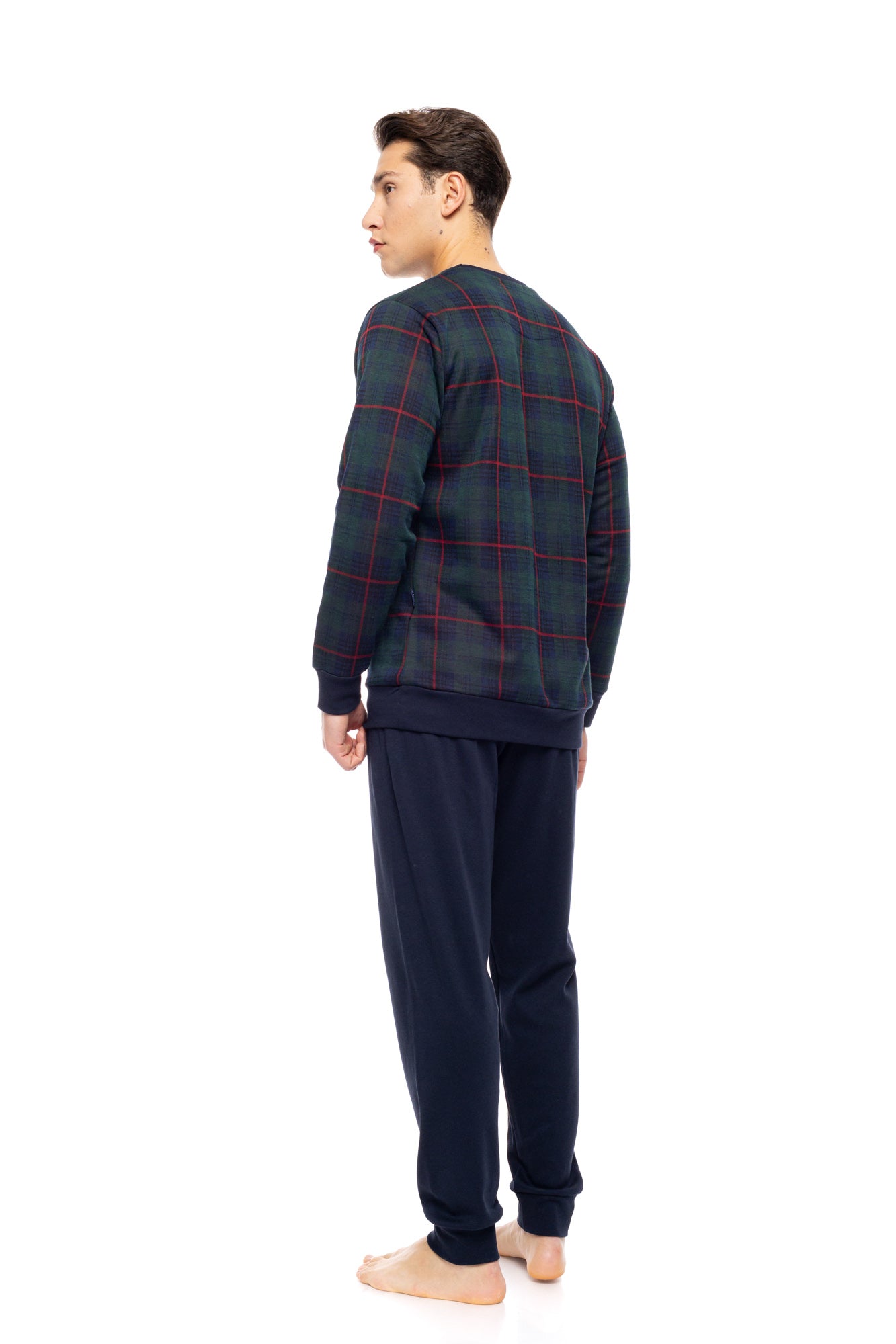 Ulisse - Pyjama Jacquard Pine Green Plaid