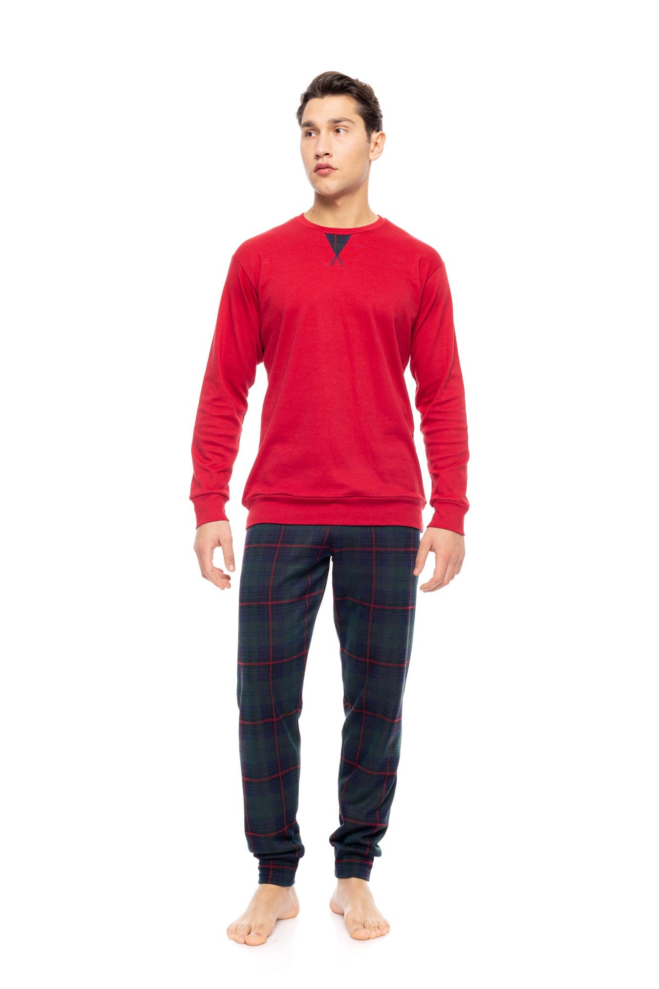 Ulisse - Pyjama Jacquard Pine Green Plaid