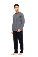 Ulisse - Pyjama Stone Grey Stripes