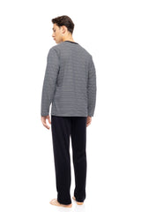 Ulisse - Pyjama Stone Grey Stripes