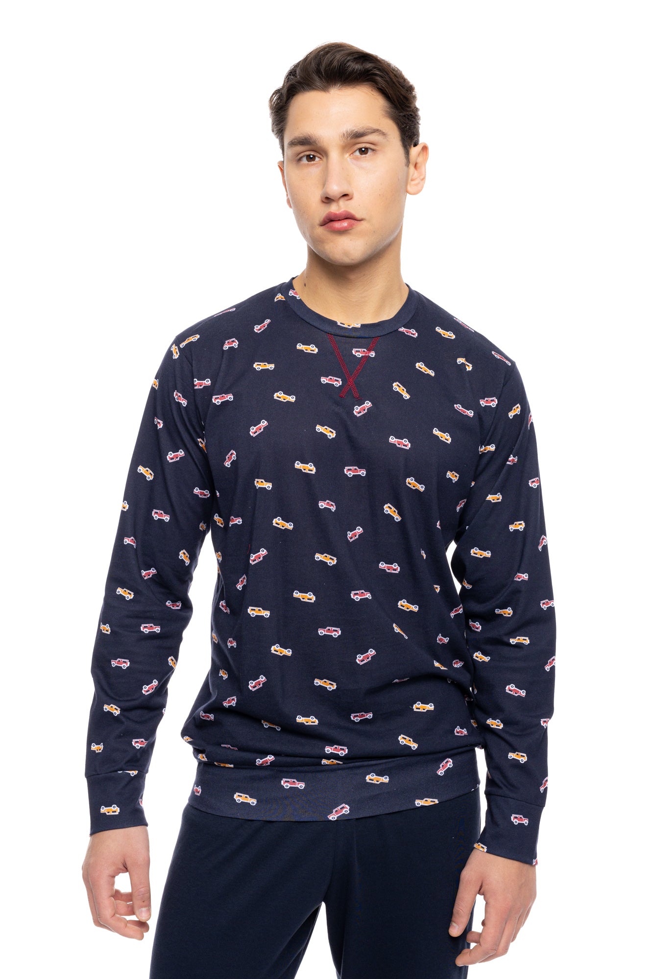 Ulisse - Pyjama Navy Blue Cars