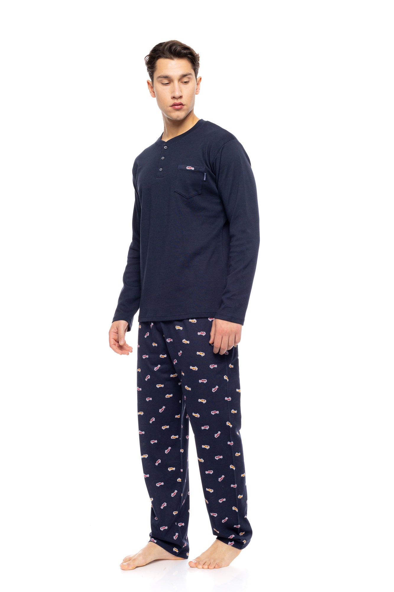 Ulisse - Pyjama Navy Blue Cars
