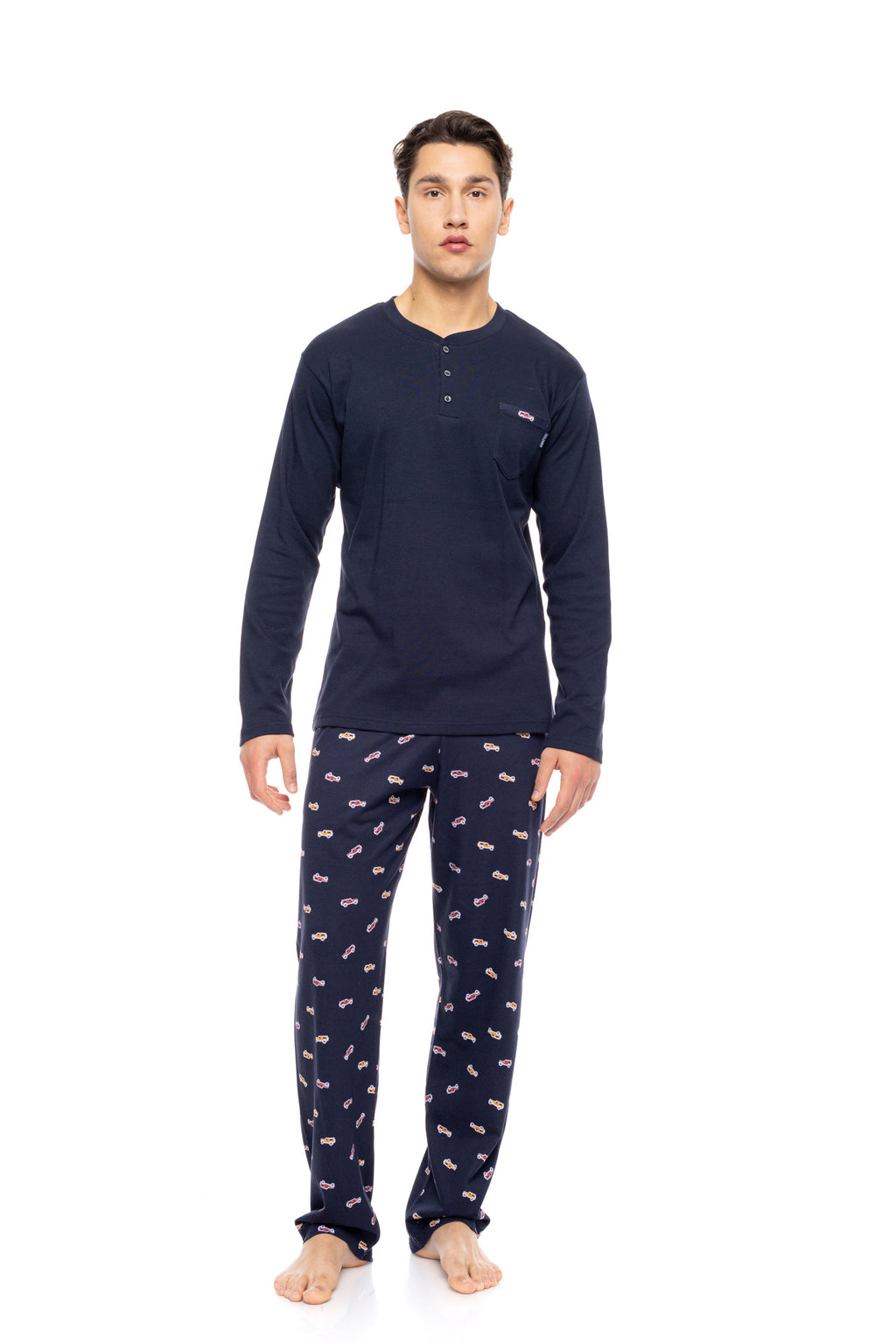 Ulisse - Pyjama Navy Blue Cars
