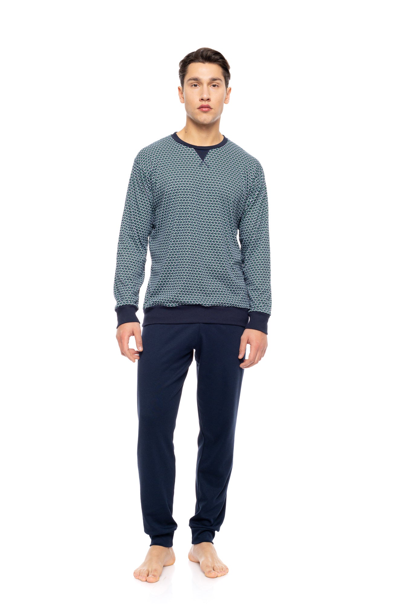 Ulisse - Pyjama Sea Green Geo