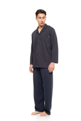 Ulisse - Pyjama Buttoned Jaquard Soft Stretch
