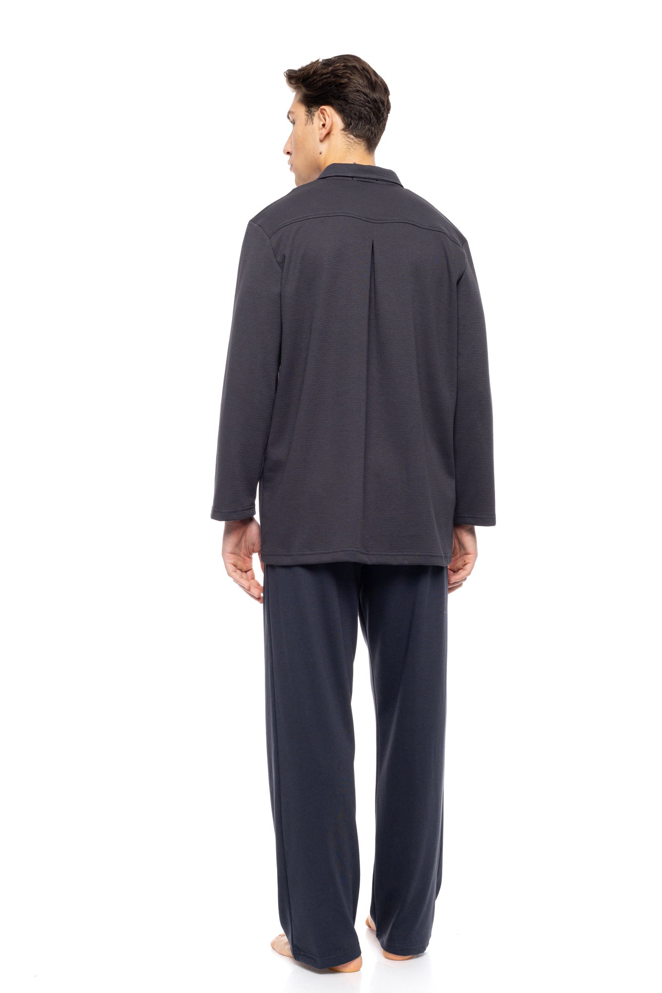 Ulisse - Pyjama Buttoned Jaquard Soft Stretch