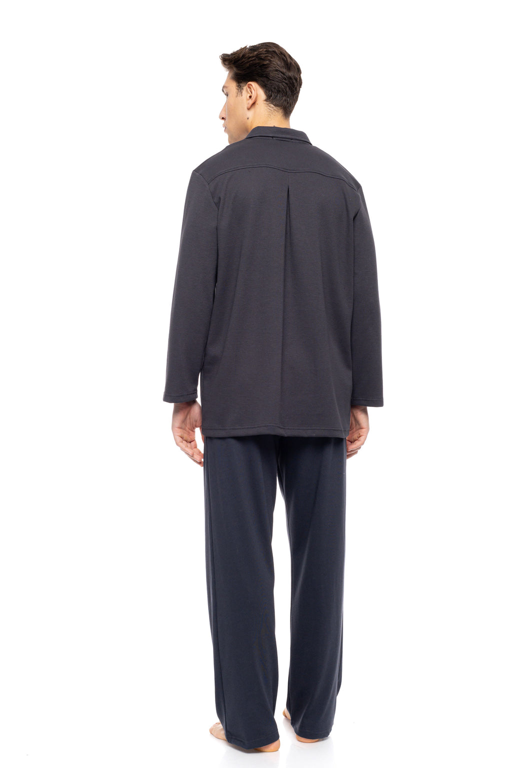 Ulisse - Pyjama Buttoned Jaquard Soft Stretch