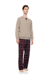 Ulisse - Pyjama Oxford Grey Plaid