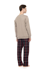 Ulisse - Pyjama Oxford Grey Plaid