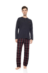 Ulisse - Pyjama Oxford Grey Plaid