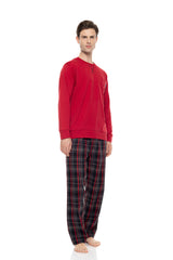 Ulisse - Pyjama Oxford Grey Plaid