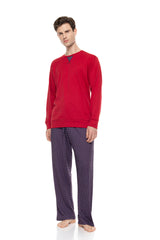 Ulisse - Pyjama Geo Bordo