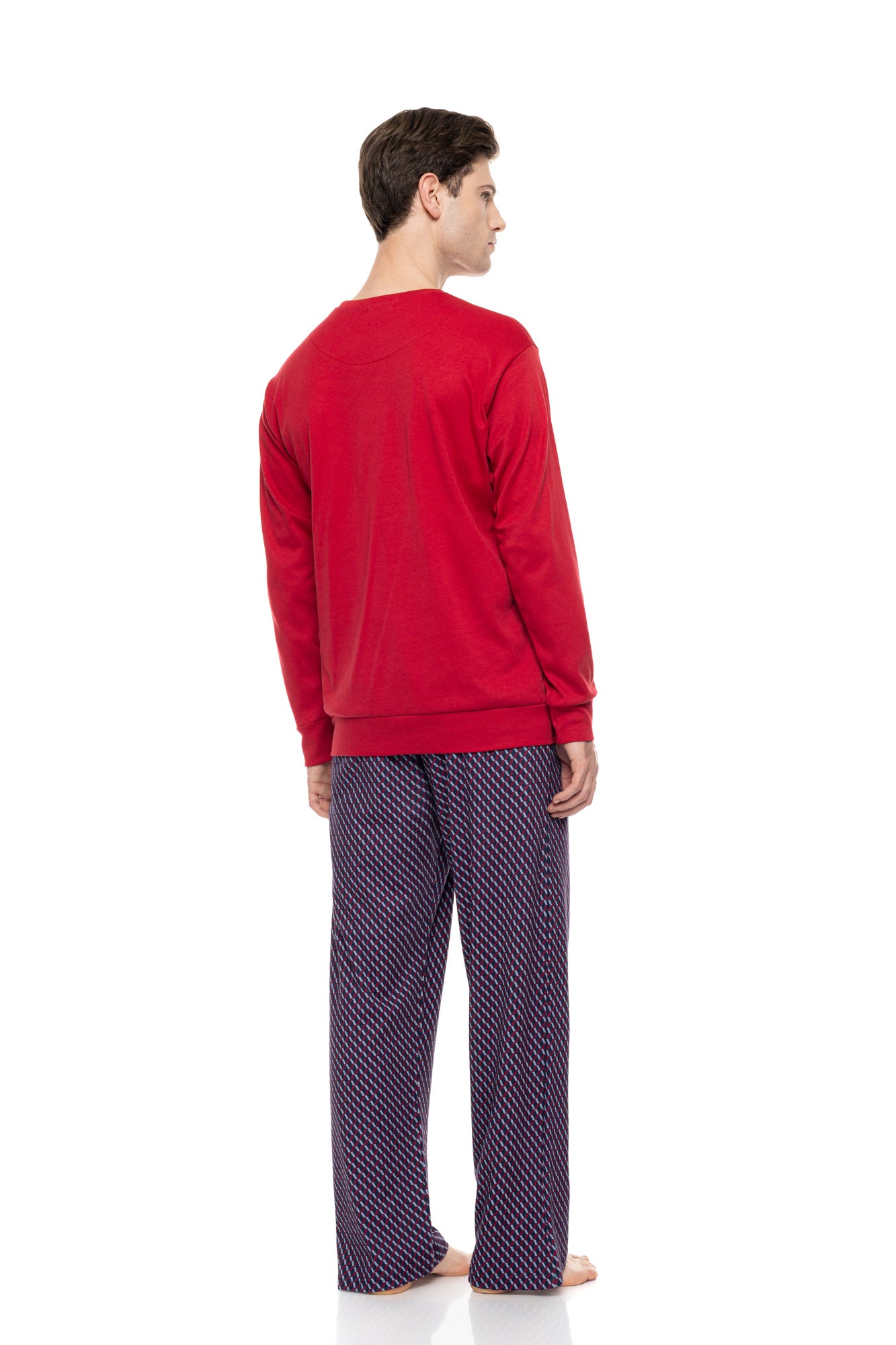Ulisse - Pyjama Geo Bordo