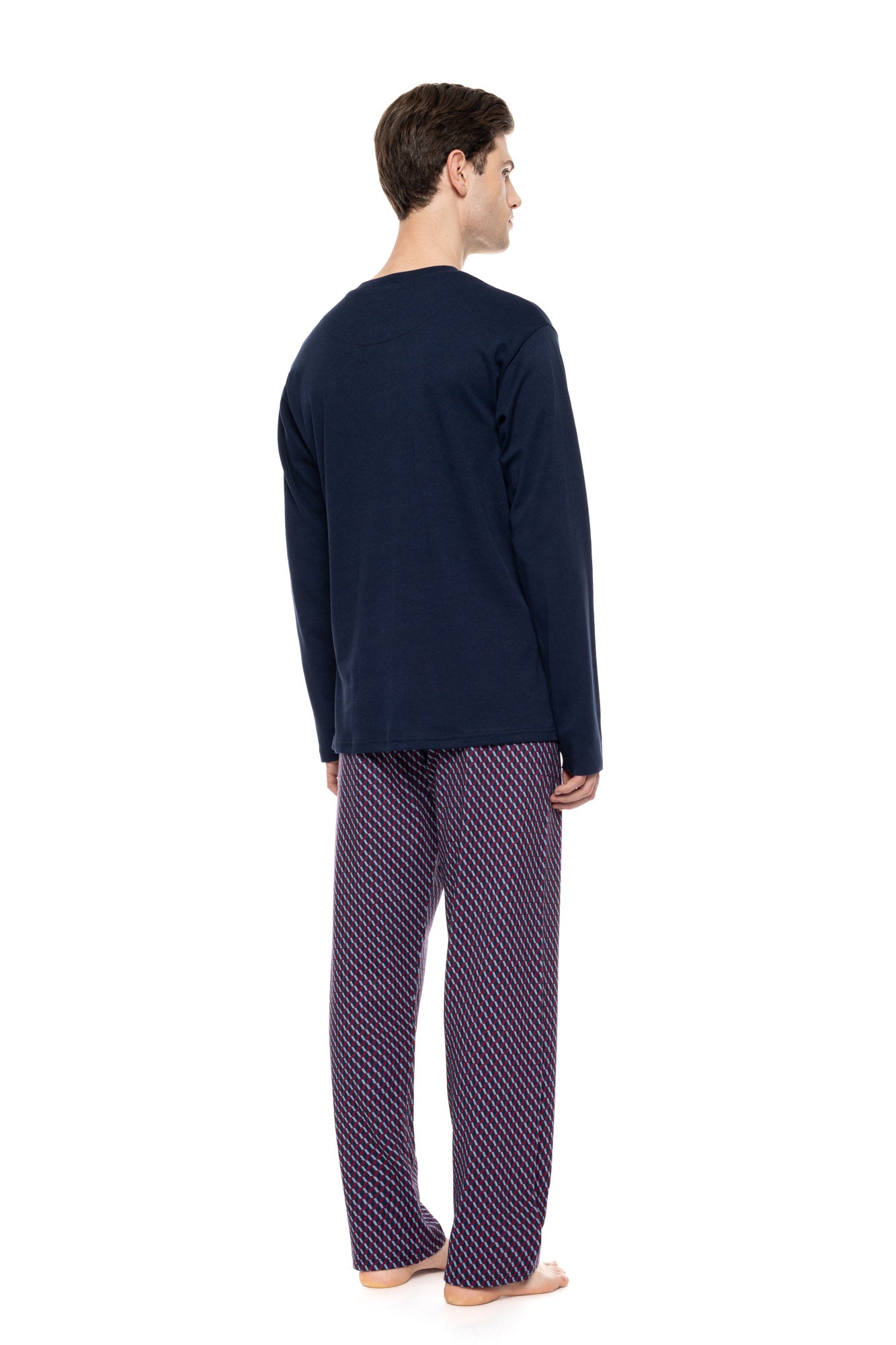 Ulisse - Pyjama Geo Bordo