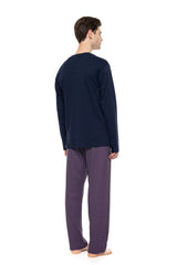Ulisse - Pyjama Geo Bordo
