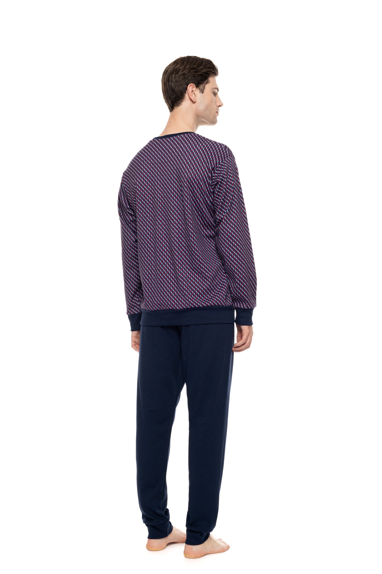 Ulisse - Pyjama Geo Bordo