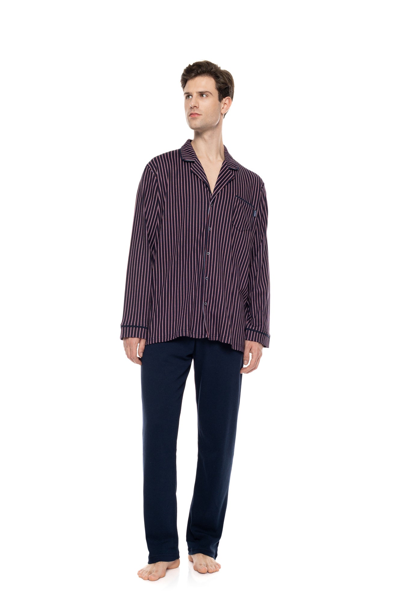 Ulisse - Pyjama Buttoned Classic Stripe