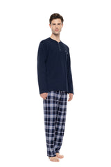 Ulisse - Pyjama Midnight Blue Plaid
