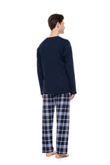 Ulisse - Pyjama Midnight Blue Plaid