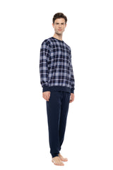 Ulisse - Pyjama Midnight Blue Plaid