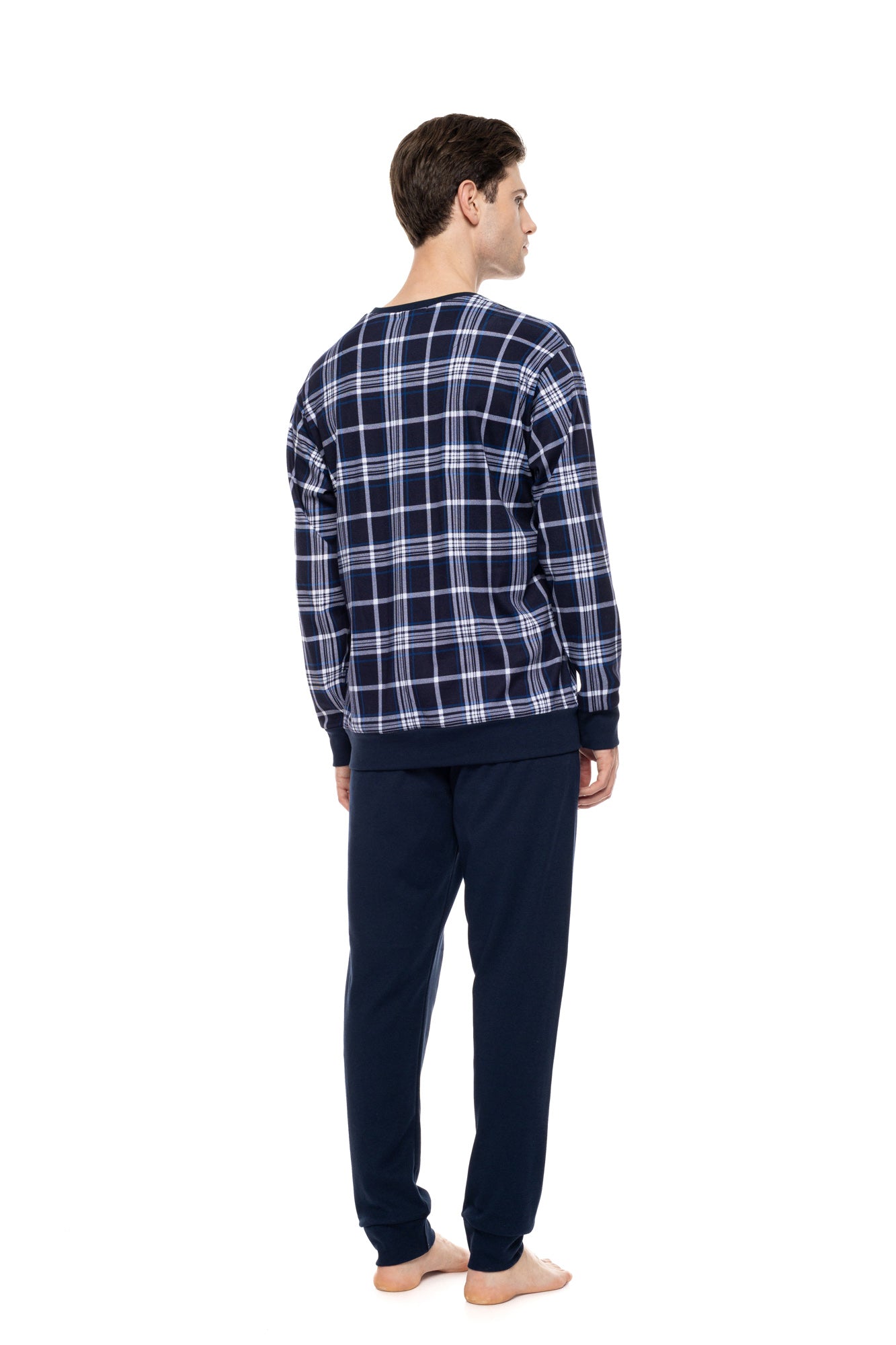 Ulisse - Pyjama Midnight Blue Plaid