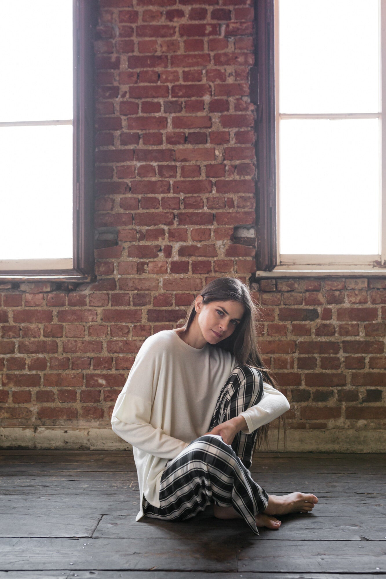 Pink Label - Pyjama Black Plaid