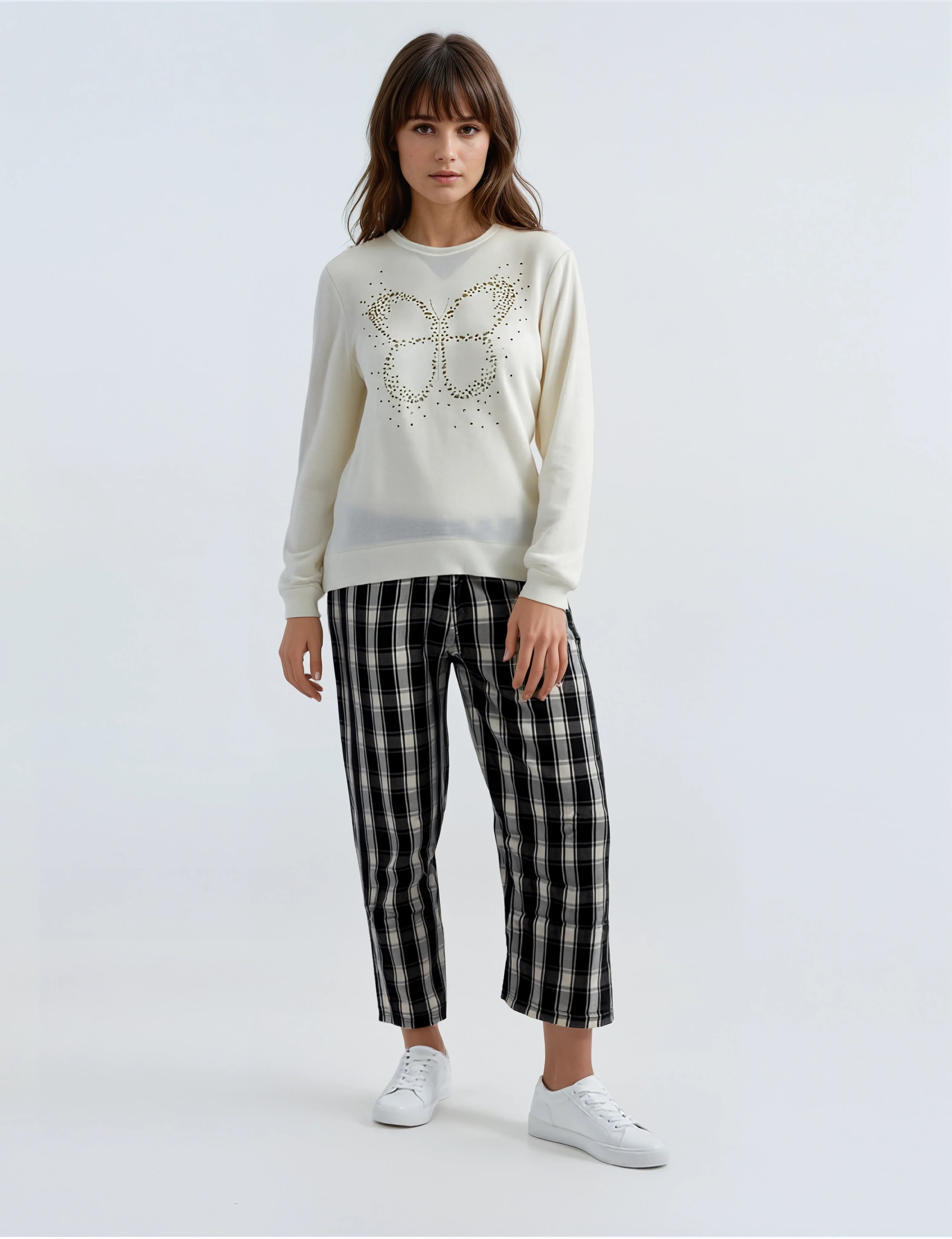 Pink Label - Pyjama Black Plaid