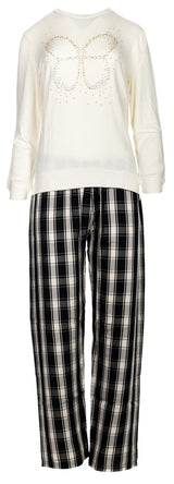 Pink Label - Pyjama Black Plaid