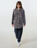 Pink Label - Robe Fleece Waffle