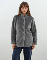 Pink Label - Robe Fleece Waffle