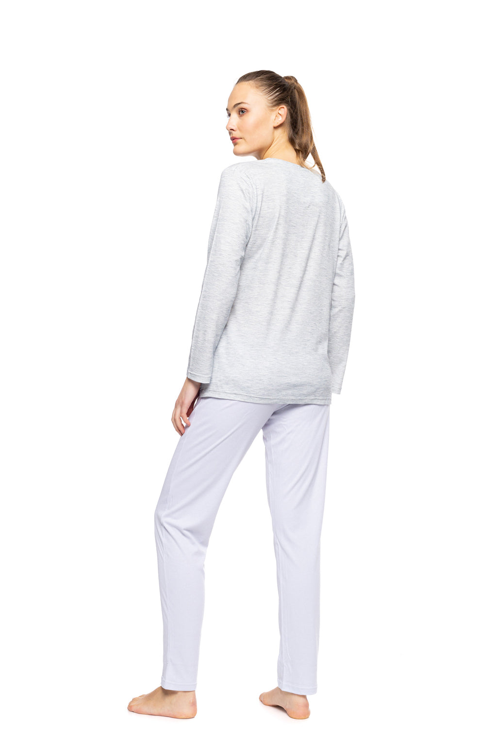 Pink Label - Pyjama Melange Solid