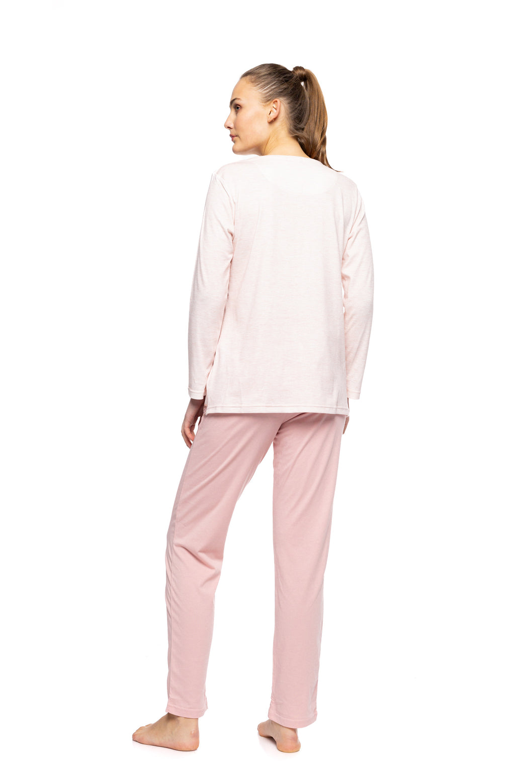 Pink Label - Pyjama Melange Solid