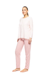 Pink Label - Pyjama Melange Solid