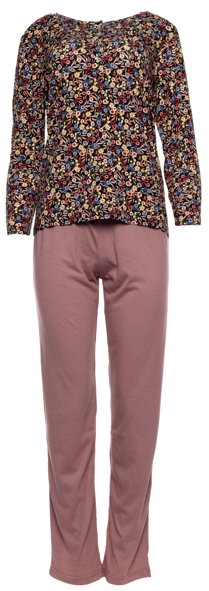 Pink Label - Pyjama Purple Flowers