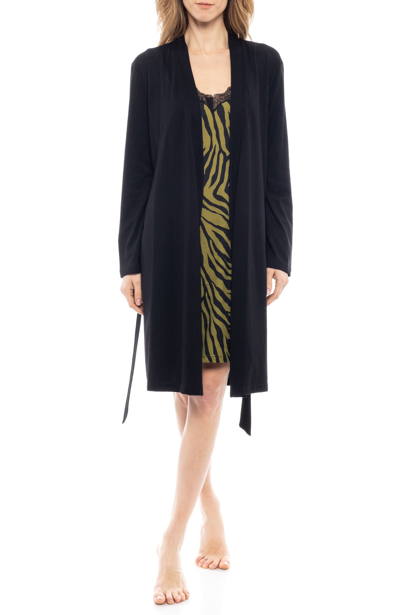 Pink Label - Nigthgown 2Pcs Set Zebra