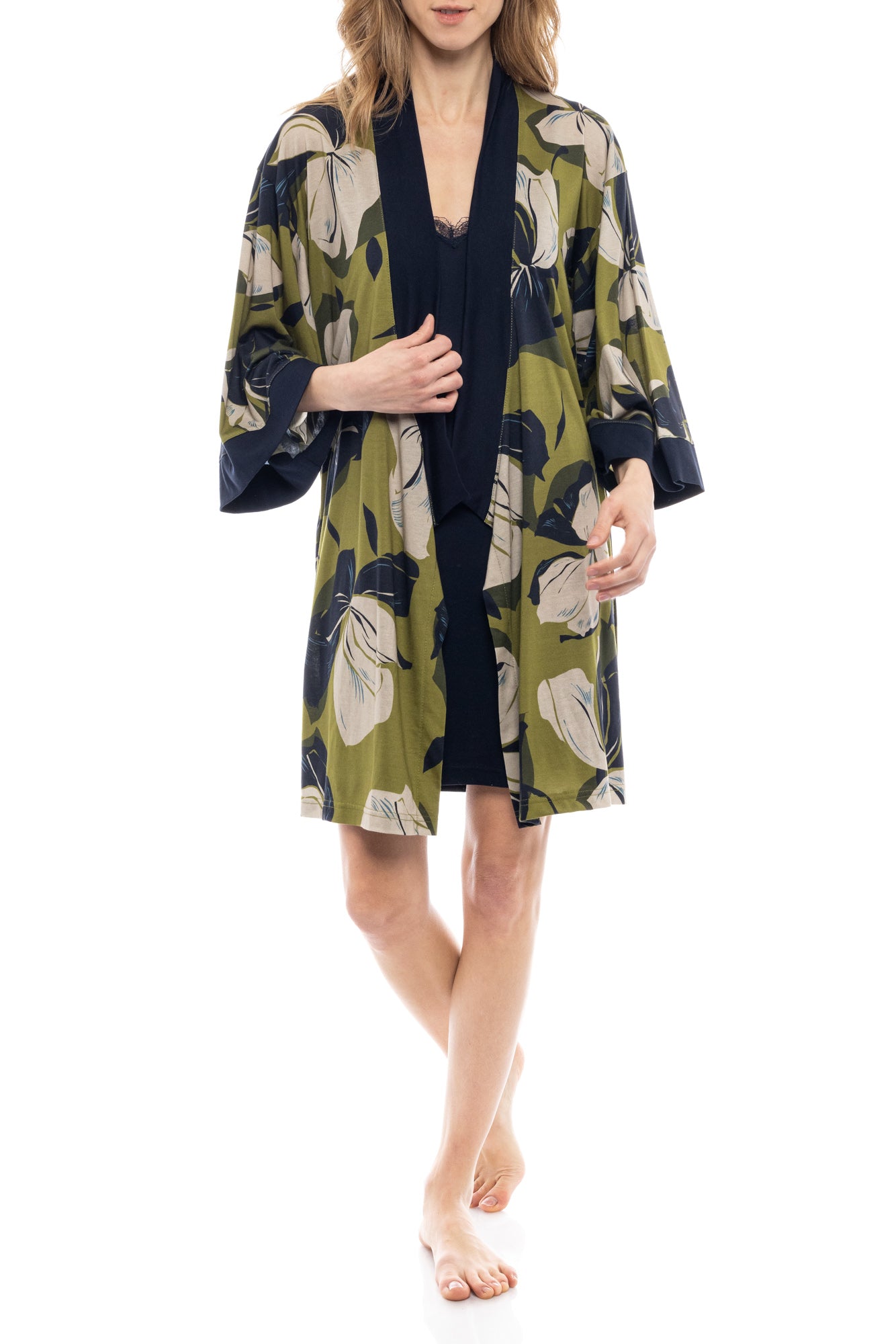 Pink Label - Nightgown 2Pcs Set Africa Flowers