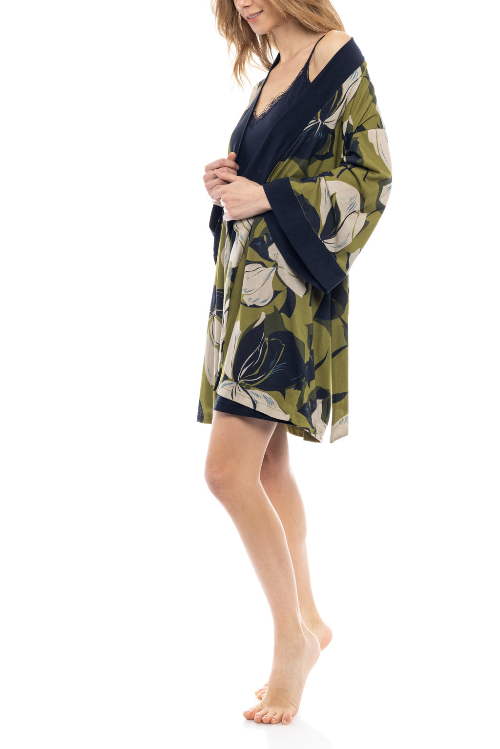 Pink Label - Nightgown 2Pcs Set Africa Flowers