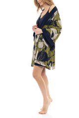 Pink Label - Nightgown 2Pcs Set Africa Flowers