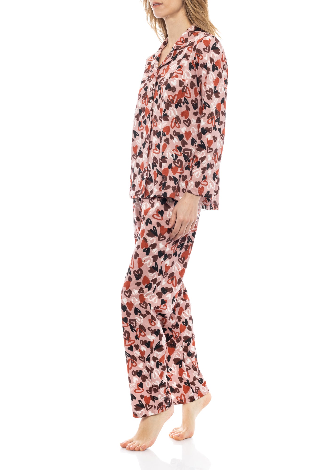 Pink Label - Pyjama Pink Heart