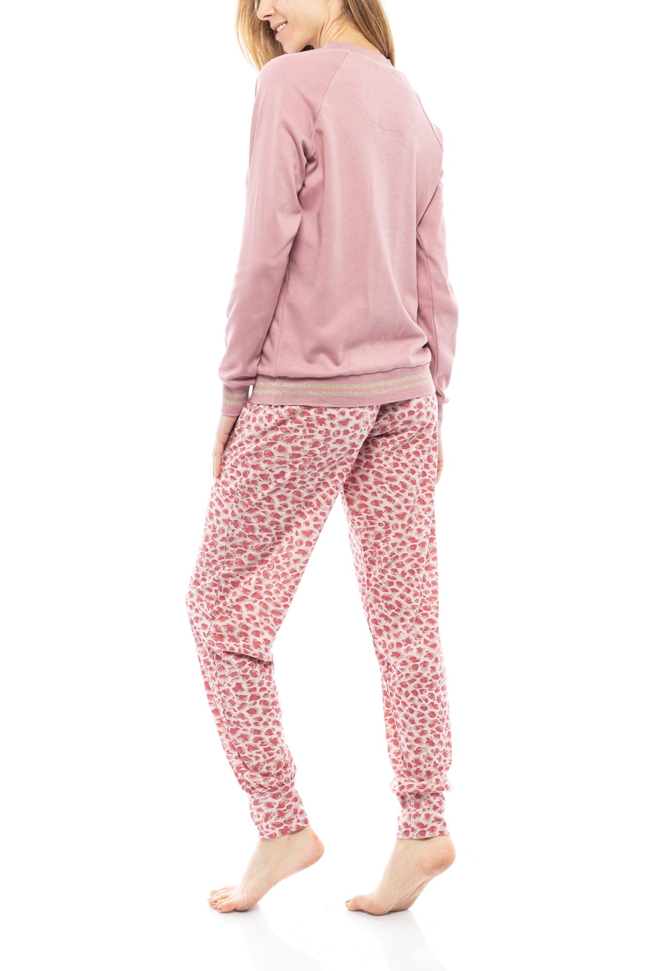 Pink Label - Pyjama Pink Leo