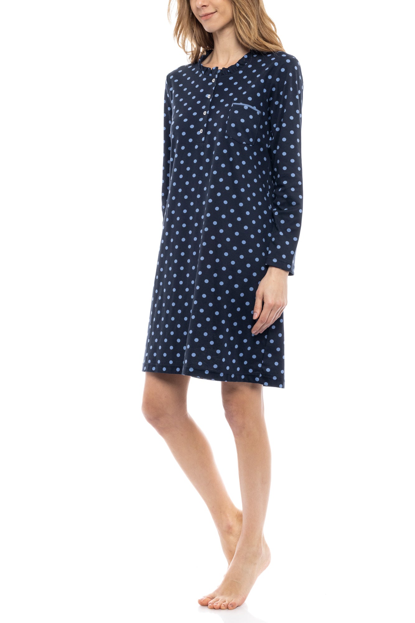 Pink Label - Nightgown Blue Dot
