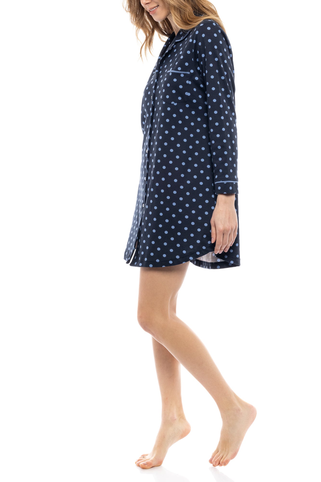 Pink Label - Nightgown Blue Dot