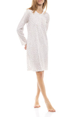Pink Label - Nightgown Beige White Leo