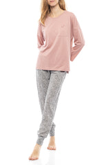 Pink Label - Pyjama Grey Leaf