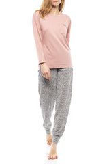 Pink Label - Pyjama Grey Leaf