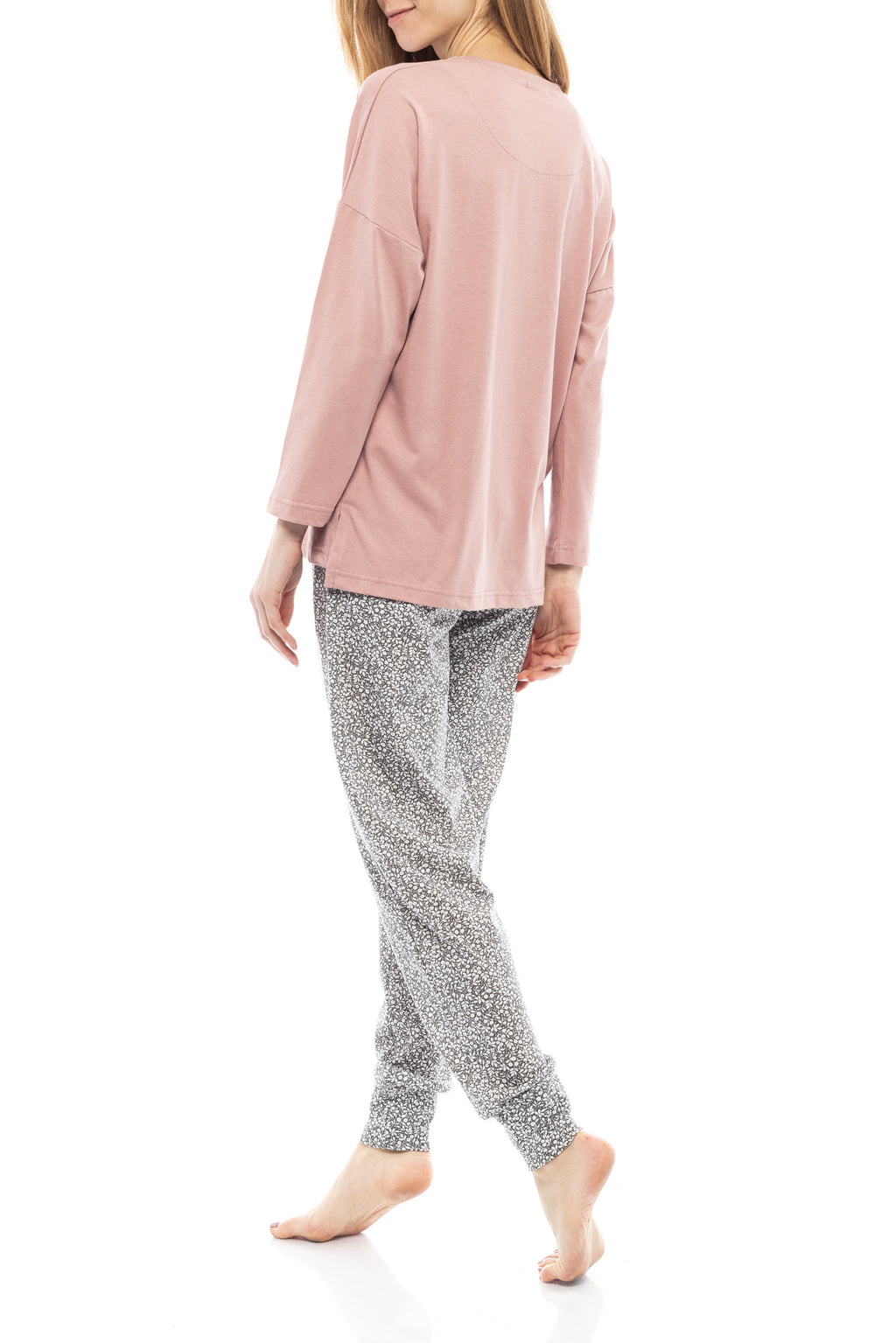 Pink Label - Pyjama Grey Leaf