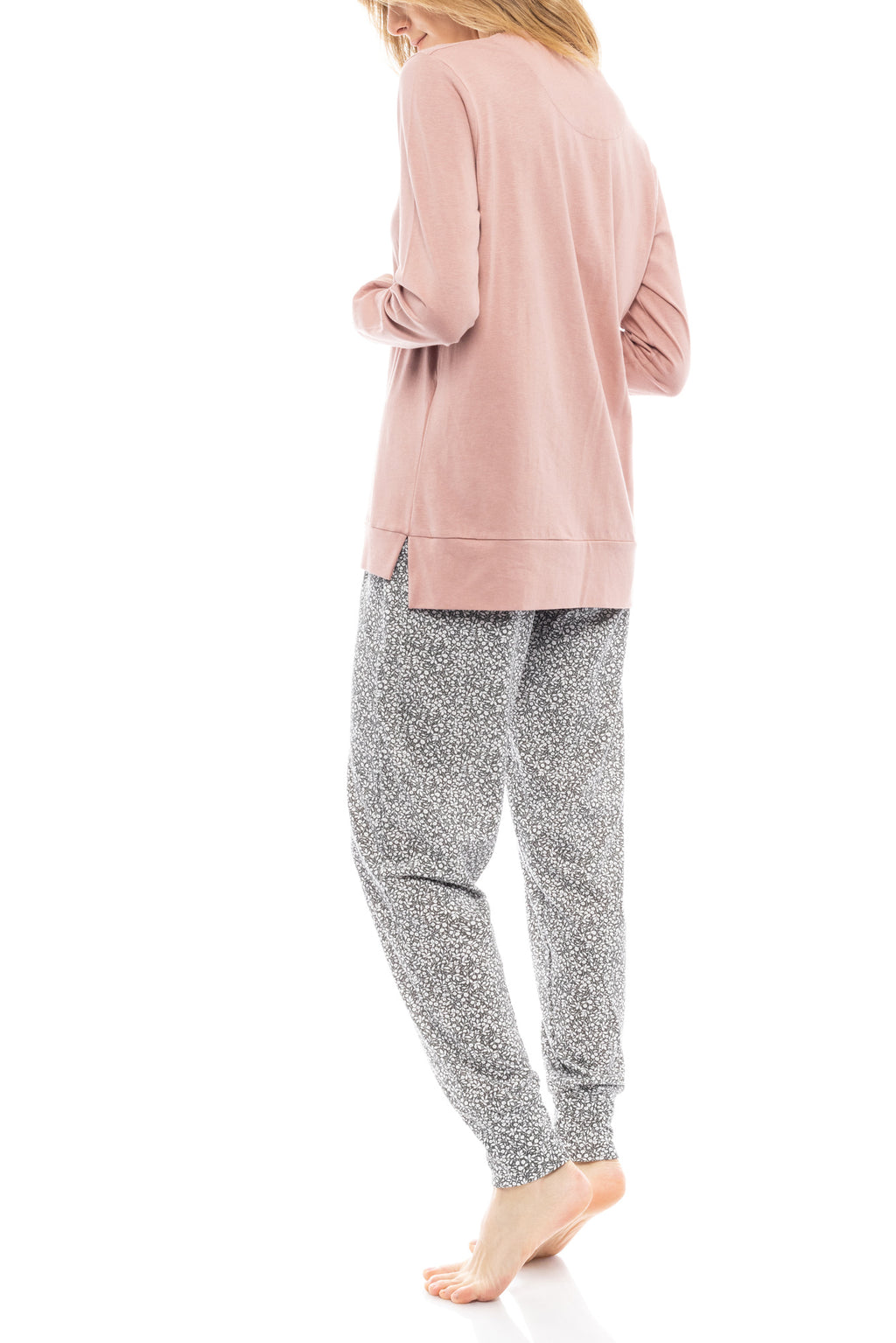 Pink Label - Pyjama Grey Leaf
