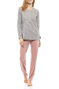 Pink Label - Pyjama Grey Leaf