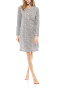 Pink Label - Nightgown Grey Leaf