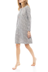 Pink Label - Nightgown Grey Leaf
